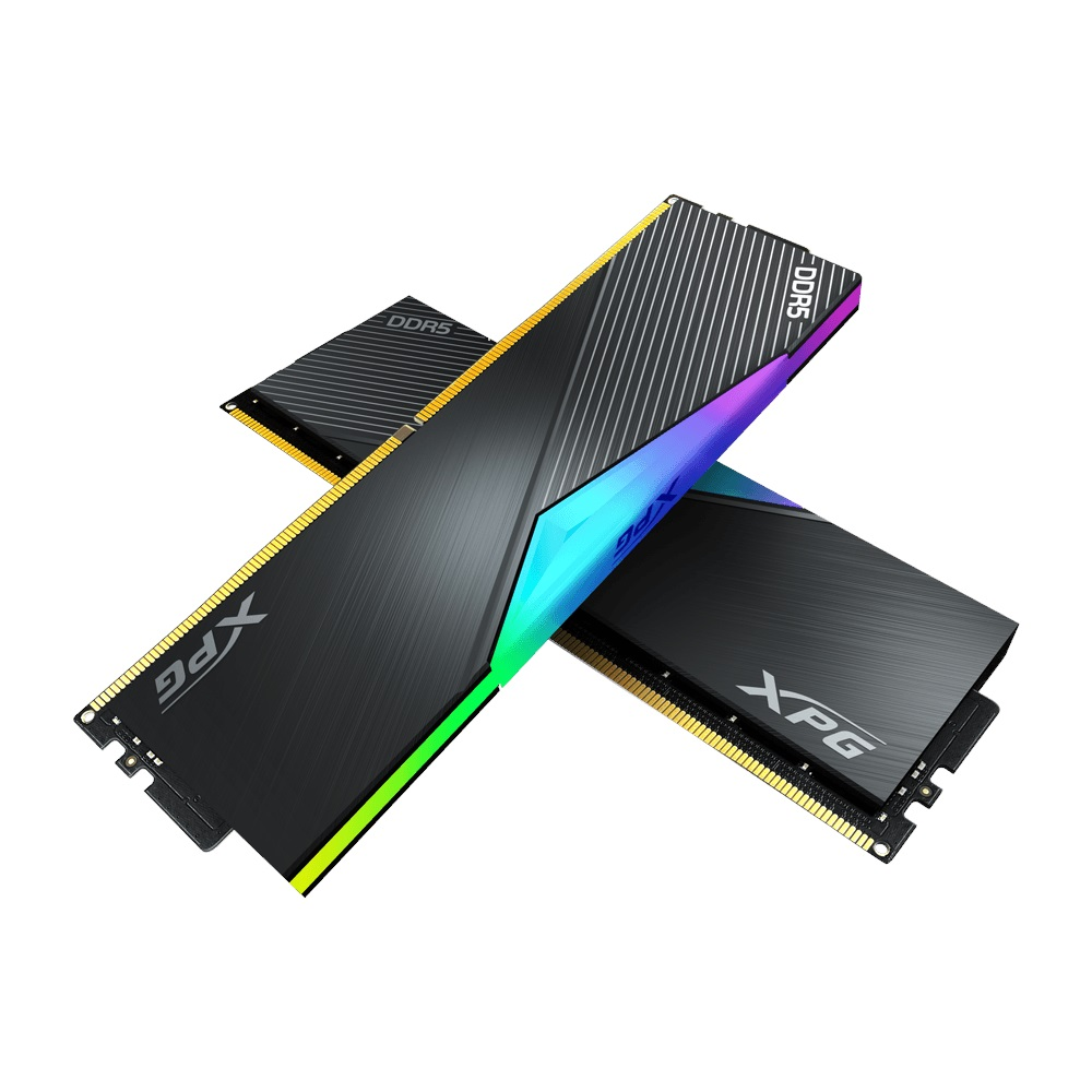XPG 96GB (2X 48GB) DDR5 6400MHZ CL32 RGB DUAL KIT PC RAM / LANCER AX5U6400C3248G-DCLARBK