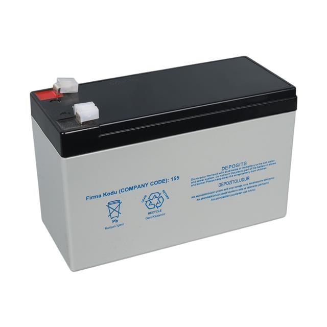 Yokohama YH-127.2 12 Volt - 7.2 Amper UPS'ler İçin Akü (150x65x90 mm)