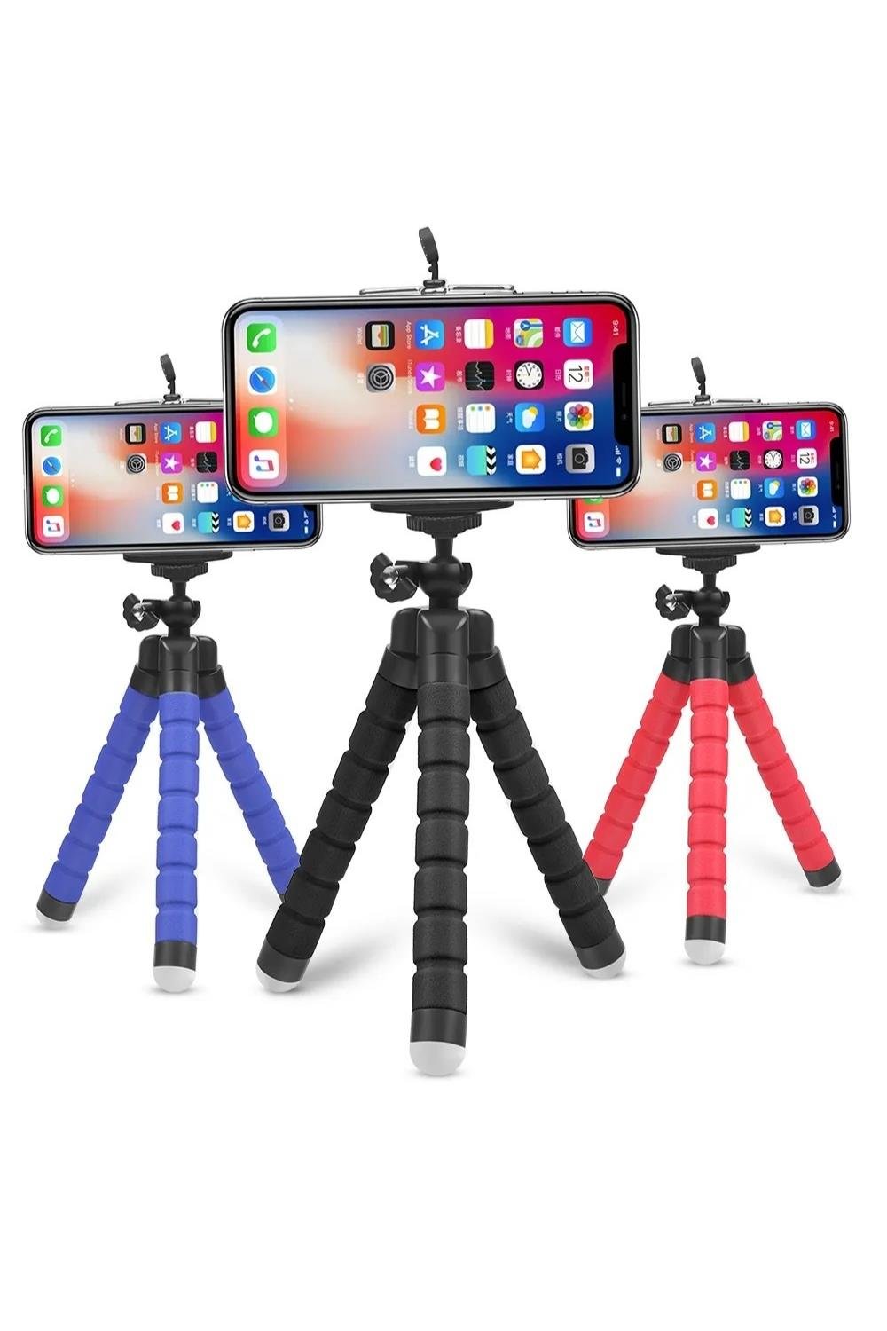 Vos Versa 16 Cm Oynar Ayaklı Sünger Ahtapot Tripod VVE1116