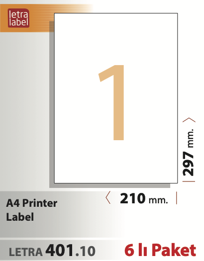 LETRA 401.10 ( 6lı )