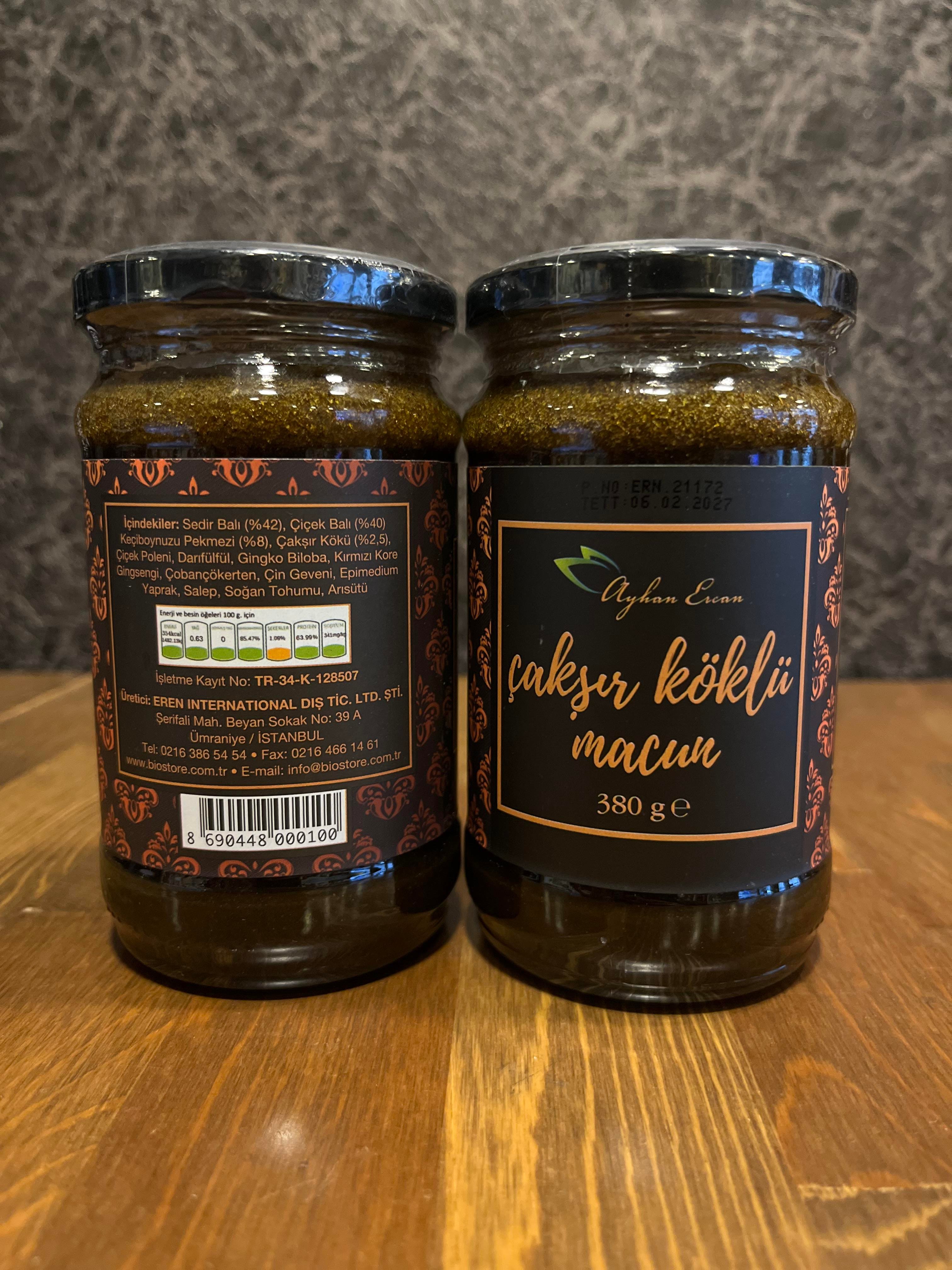 Çakşır Köklü Macun 380 gr Ayhan Ercan