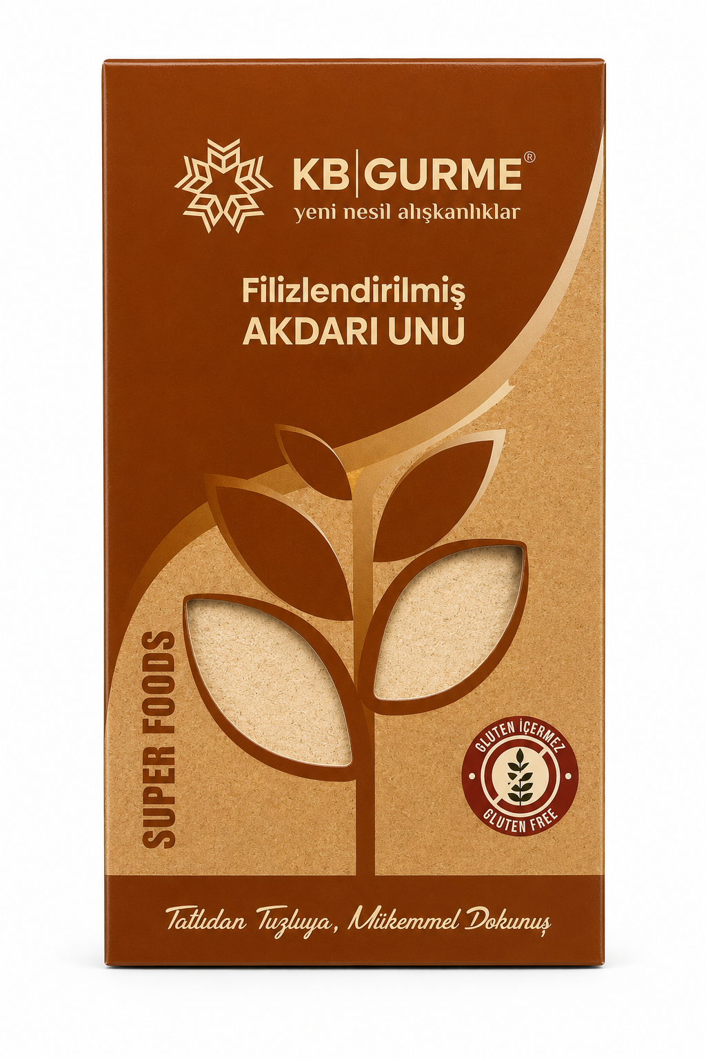 Glutensiz Filizlendirilmiş Akdarı Unu 500gr KB Gurme