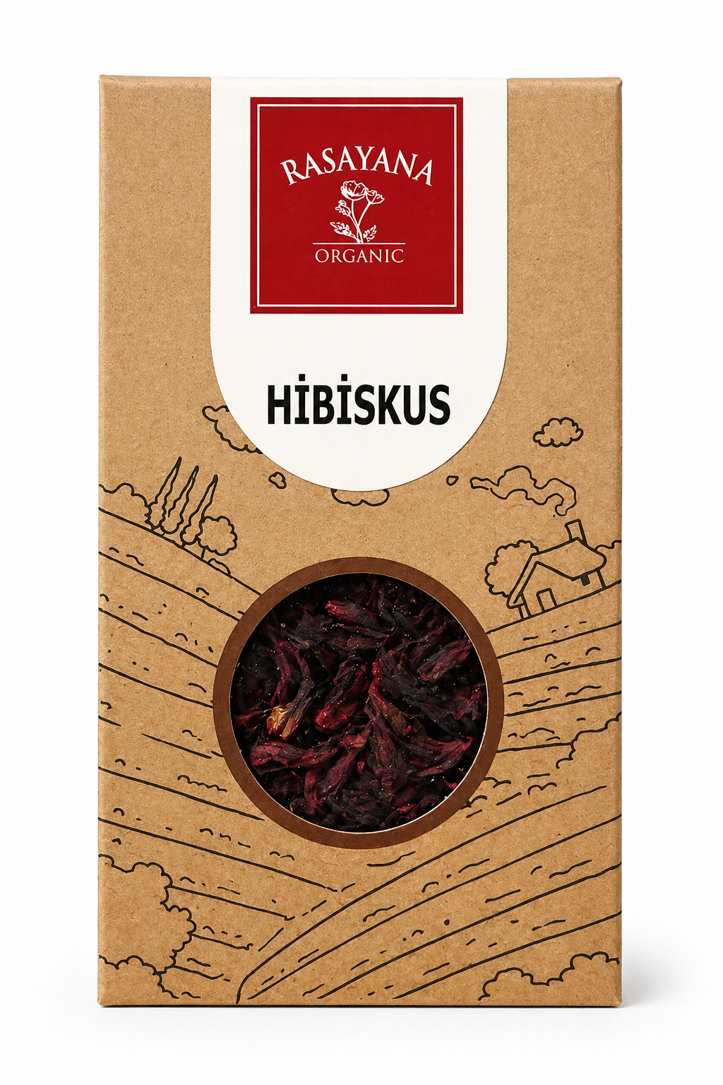 Hibiskus (Bamya Çiçeği) (Doğal) 50gr Rasayana