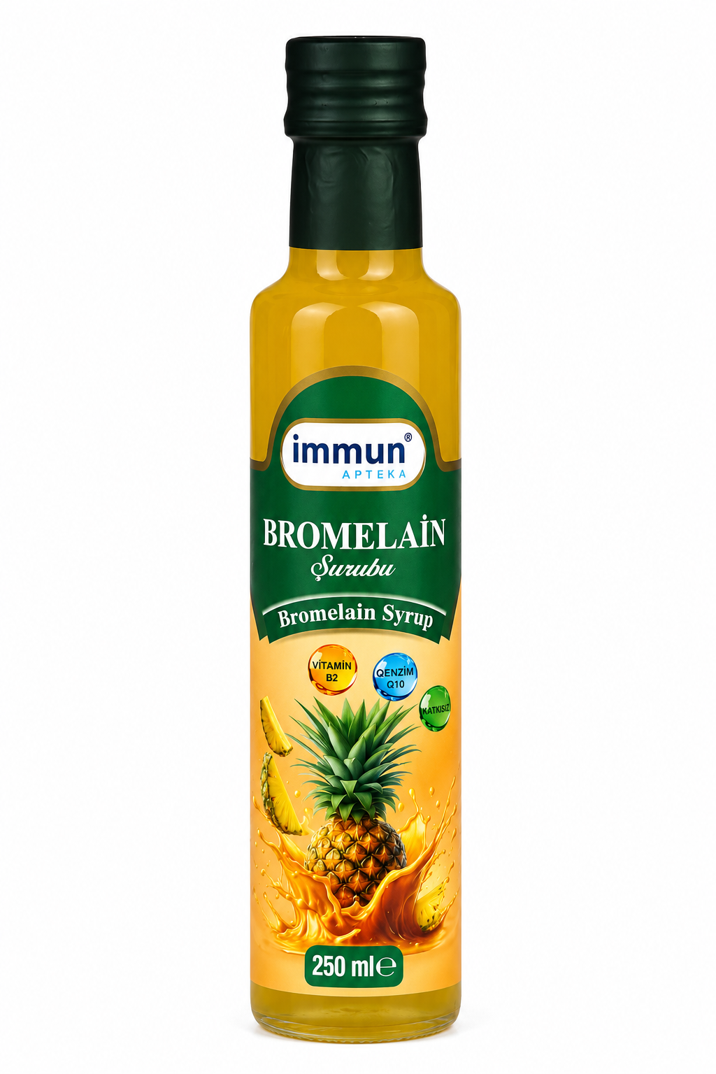 immun Apteka Ananas ve Bromelain Şurubu 250 ml