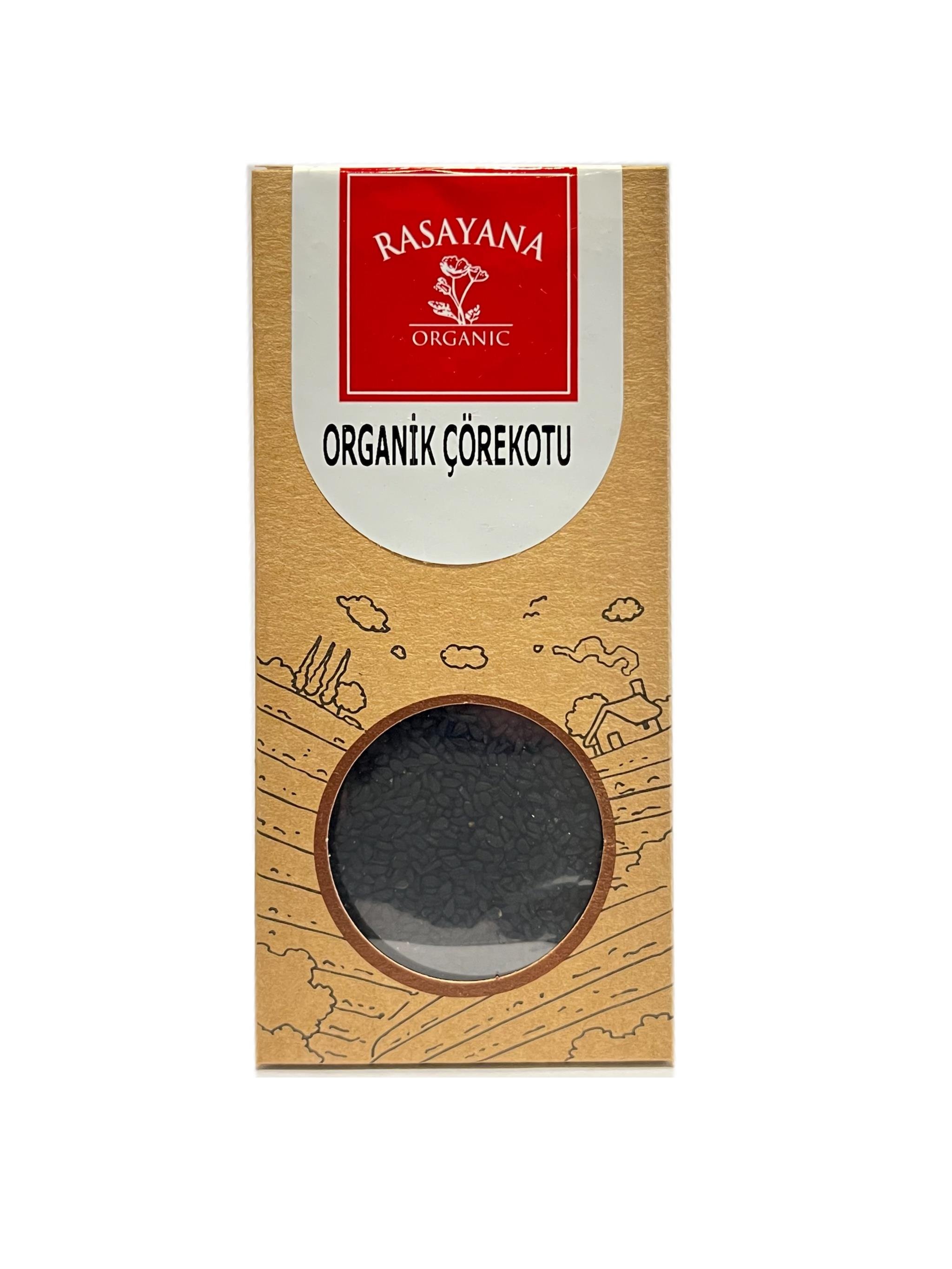 Organik Çörekotu Tohumu 50gr Rasayana