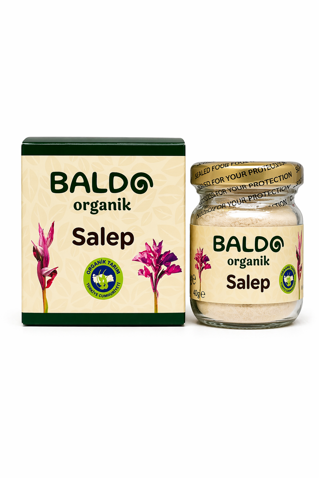 Organik Glutensiz Salep 20grX3 Baldo