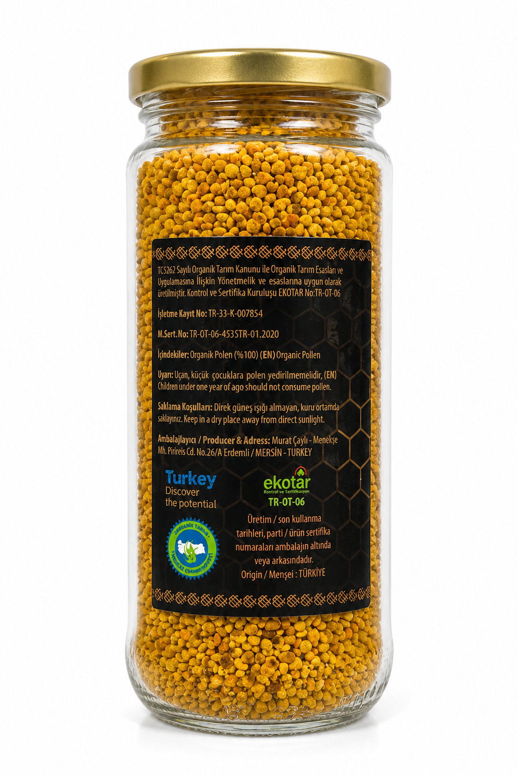 Organik Kuru Polen 300gr Yörükçayır