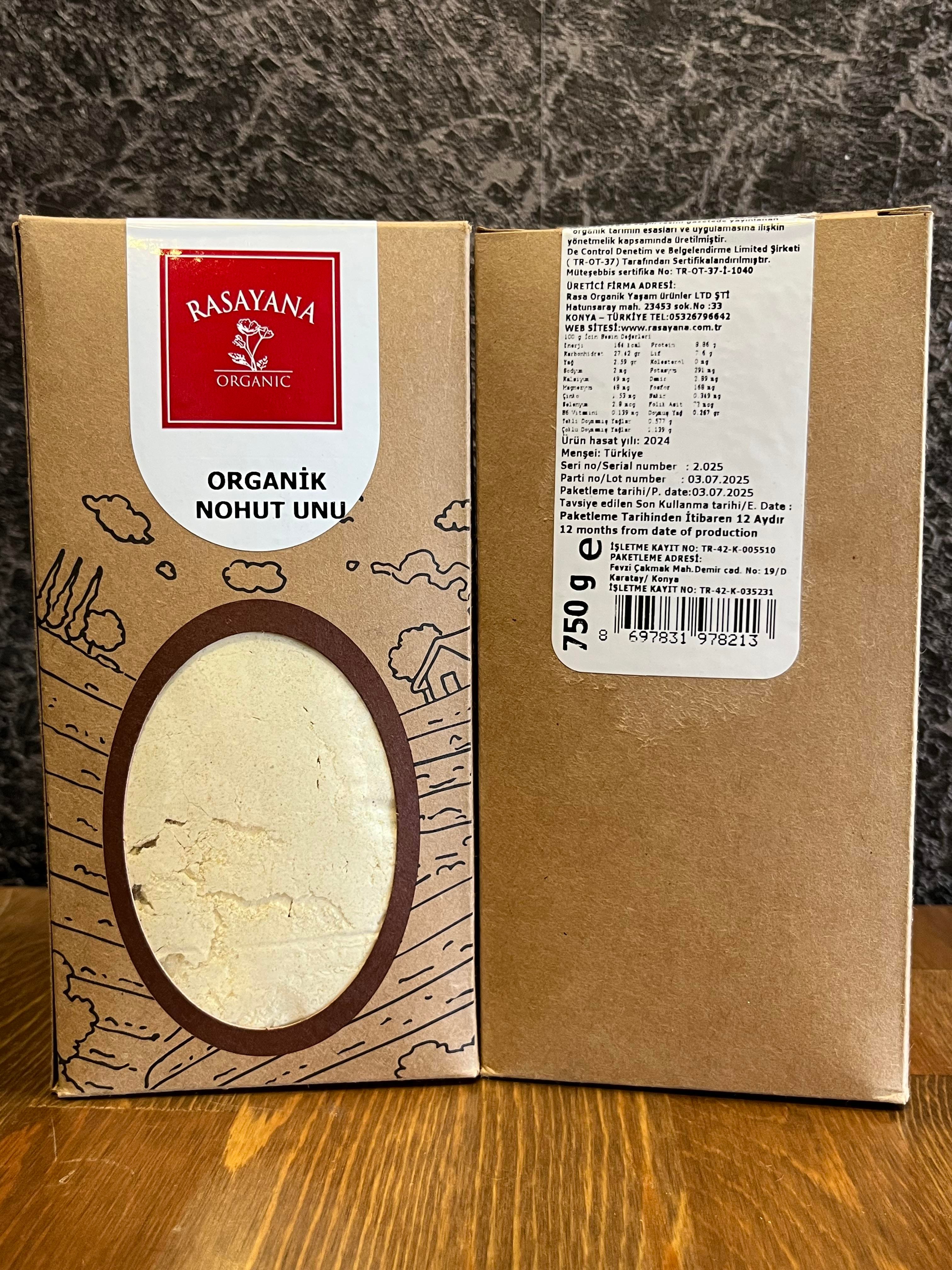 Organik Nohut Unu 750gr Rasayana