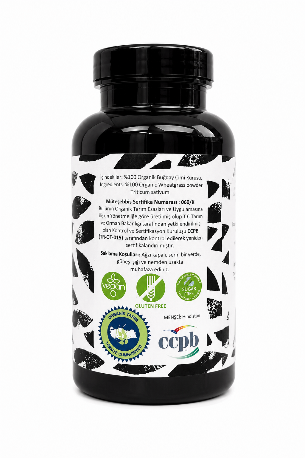 Organik Öğütülmüş Buğday Çimi ( Wheatgrass) 125gr Ayhan Ercan