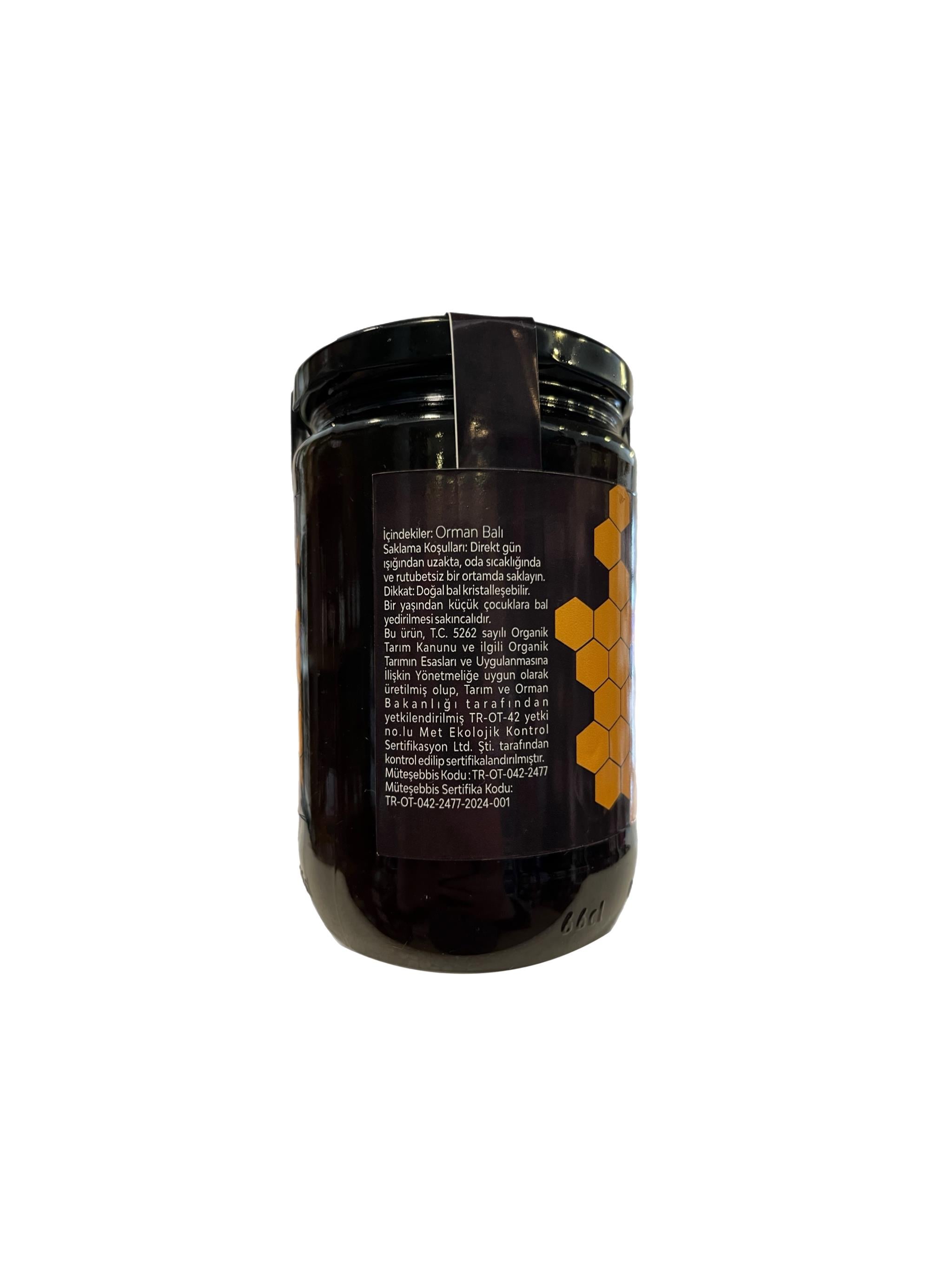 Organik Orman Ham Bal 850gr Kaz Dağları