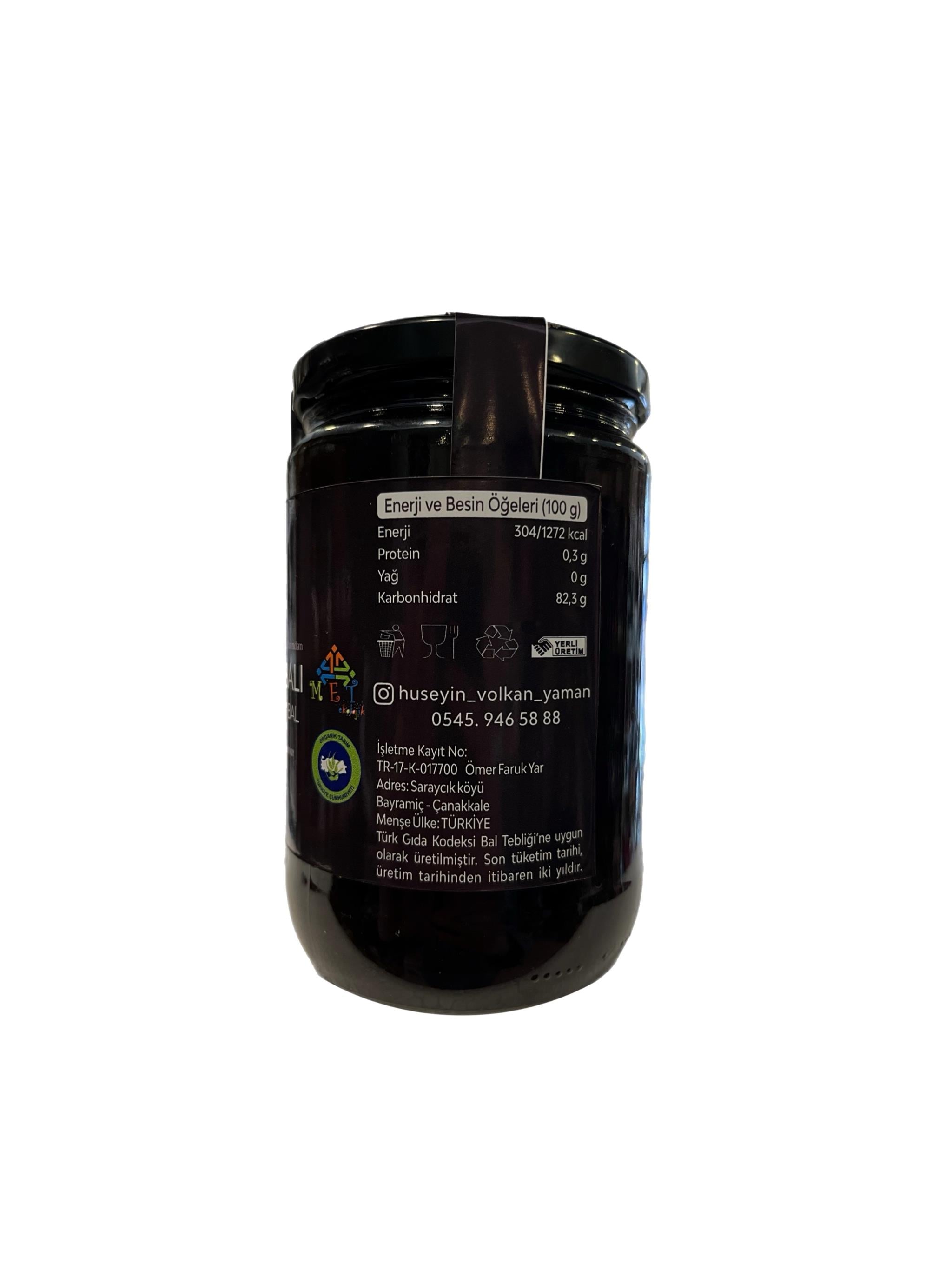 Organik Orman Ham Bal 850gr Kaz Dağları