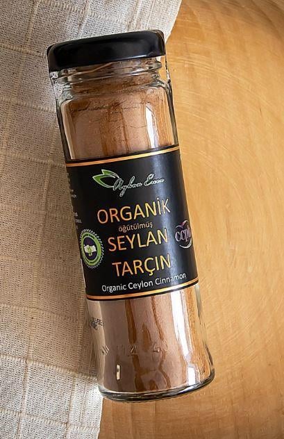 Organik Seylan Toz Tarçın 40 gr Ayhan Ercan (Seylon)