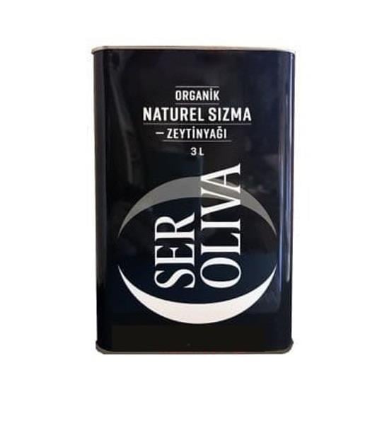Özel Üretim 0.3 Asit Organik Naturel Sızma Zeytinyağı 3lt Seroliva