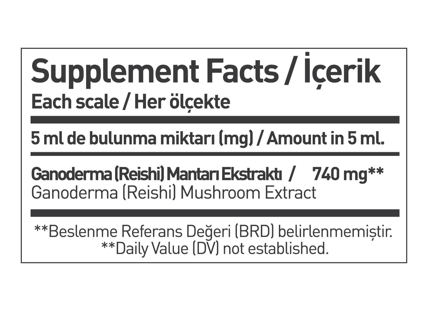 Reishi Mantarı Ekstraktı 250 Ml İmmunat