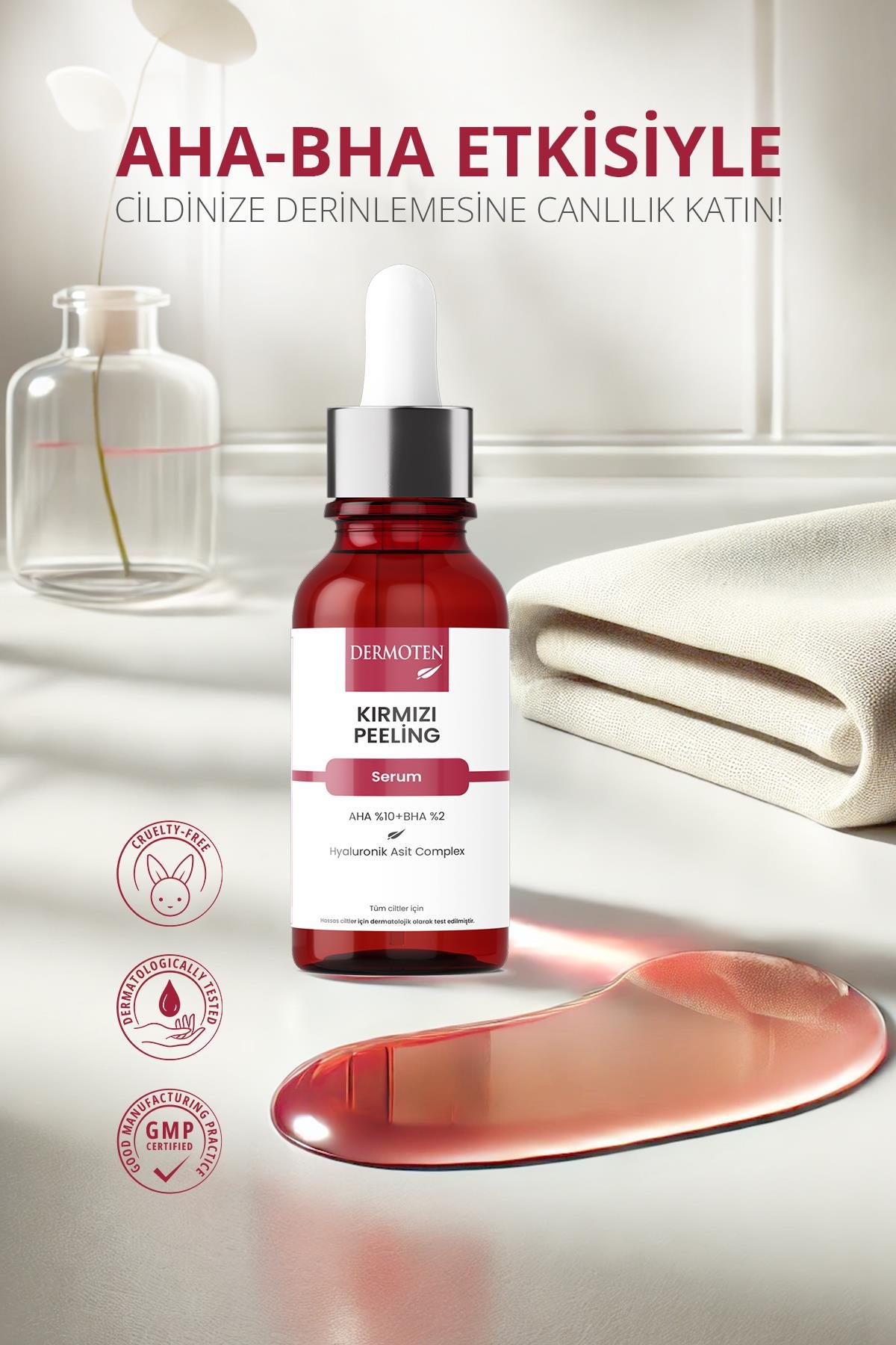 Kırmızı Peeling Serum 30 ml 
