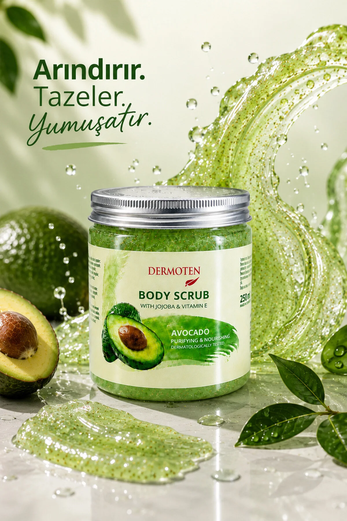 Vücut Peelingi (Avokadolu) | Body Scrub 250 ml