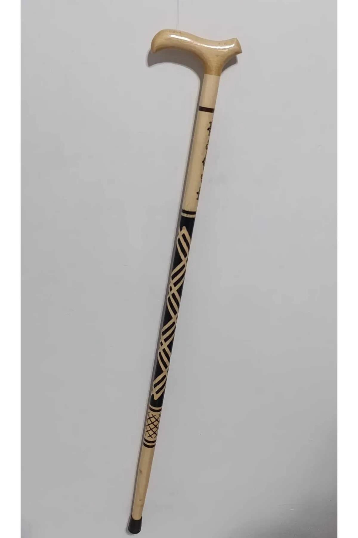 Ahşap Baston Lastikli (Ylmz-1304)
