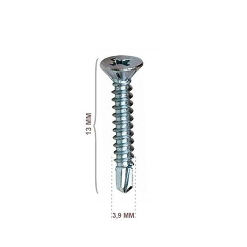 Akıllı Vida 3.9X13 M.U (2500Lü Pkt)