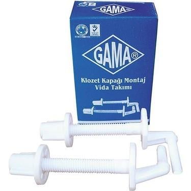 Ayarlı Klozet Kapağı Montaj Vida Takımı Gama