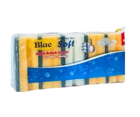 Blue Soft Bulaşık Süngeri (5Li)