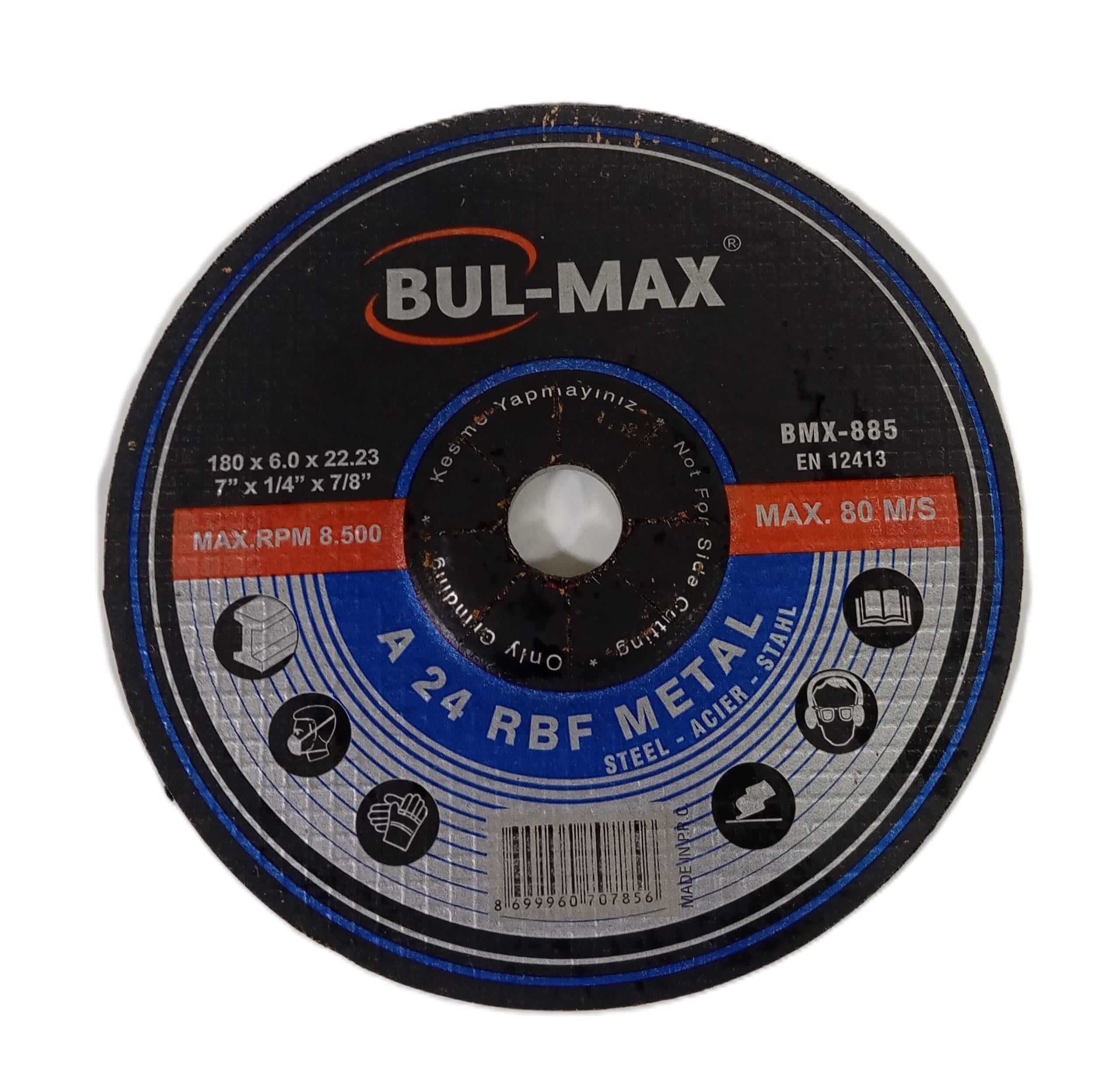 Bul-Max 180mm Metal Silici (Bmx-885)