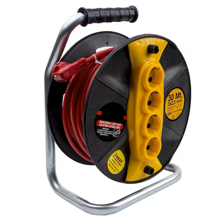 Bul-Max 30mt Makaralı Uzat.Kablo 2.5mm (Bmx-1386)
