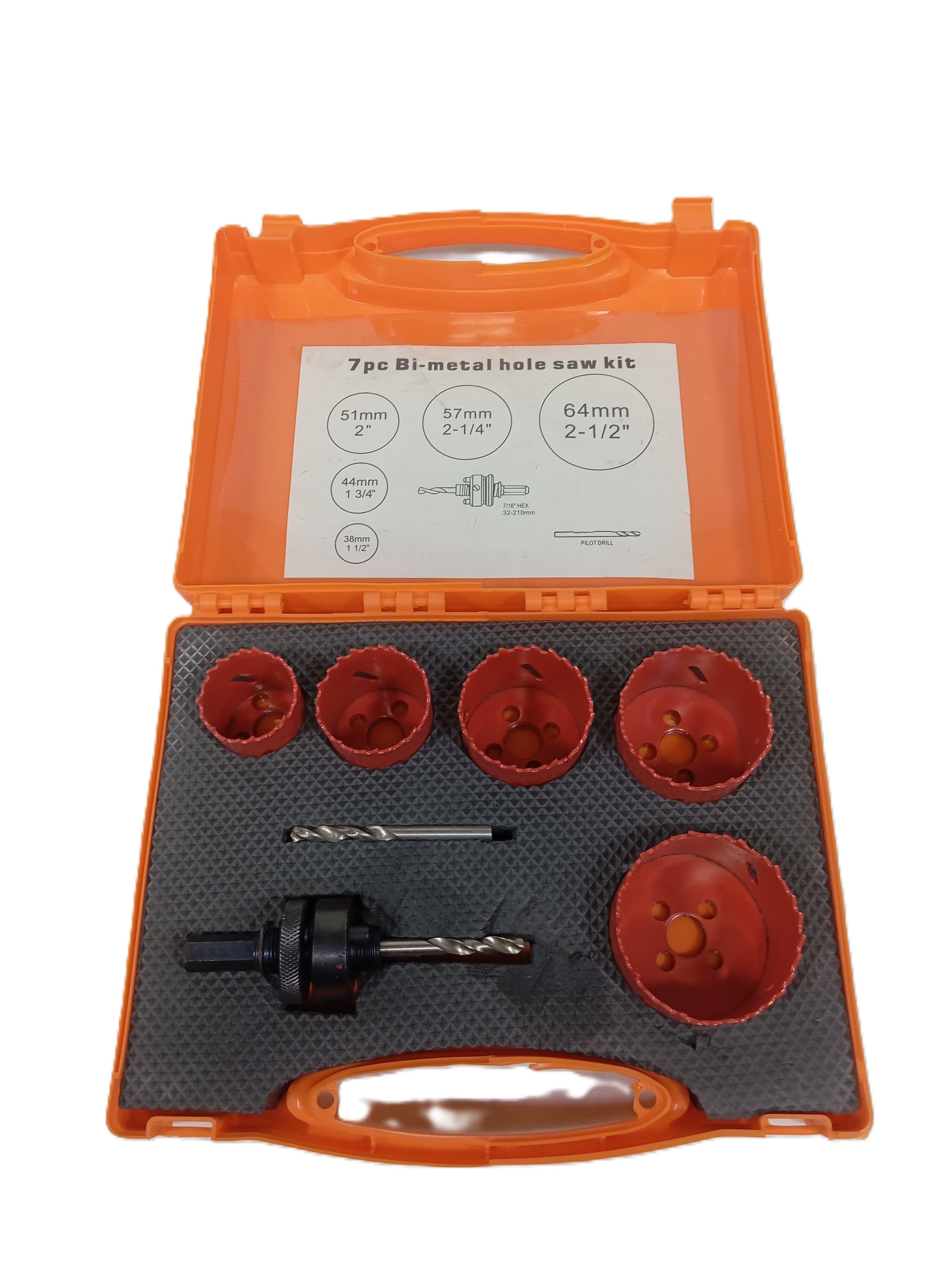 Bul-Max 7Pcs Kırmızı Bi-Metal Buat Seti (Bmx-2757)