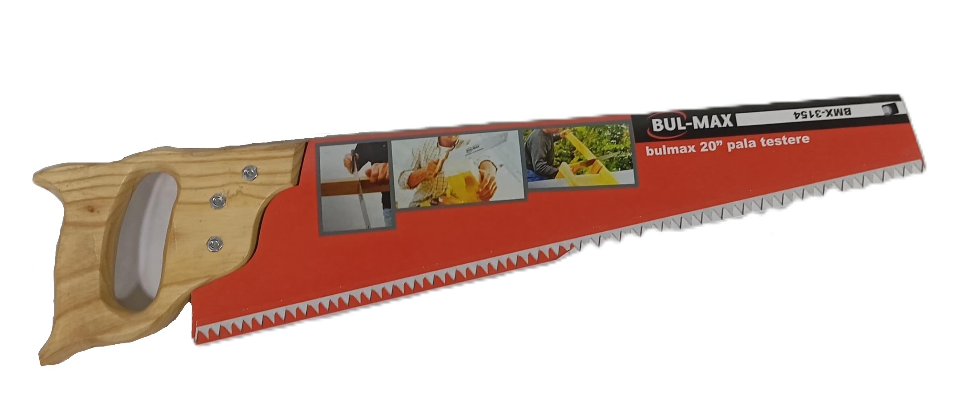 Bul-Max Ahşap Saplı El Testere Mavi Pala (Bmx-3155