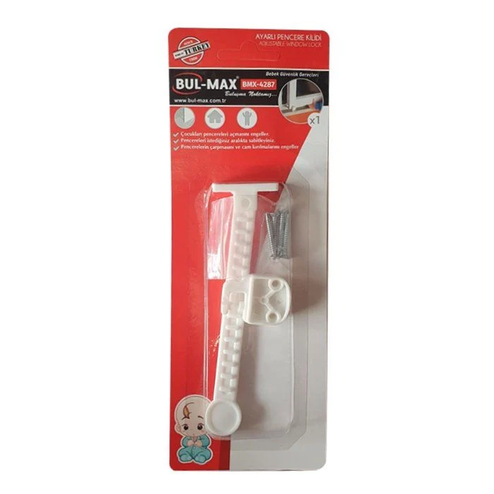 Bul-Max Ayarlı Pencere Kilidi (Bmx-4287)