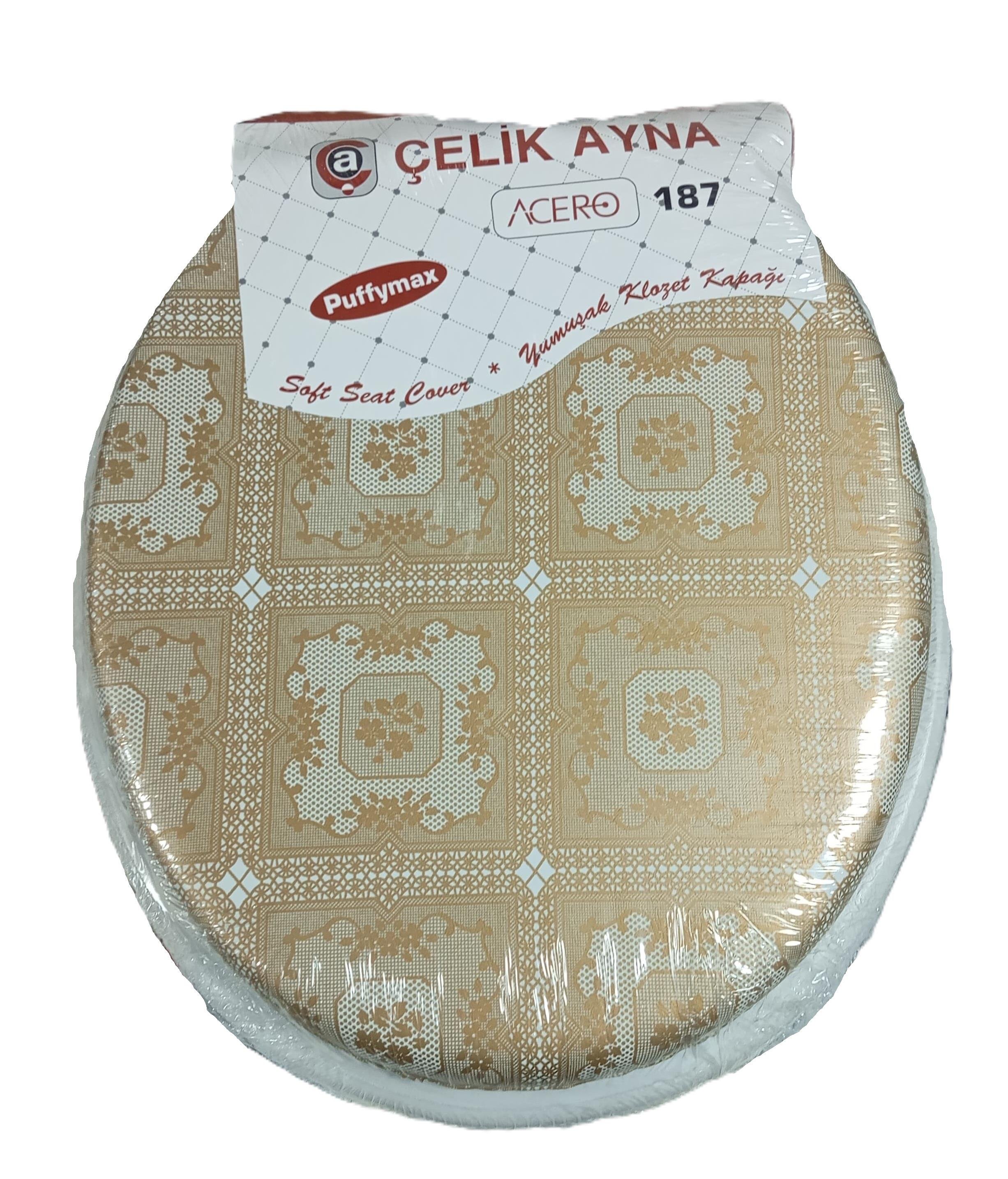 Çelik Ayna Softi Kalın Klozet Kapağı (187)