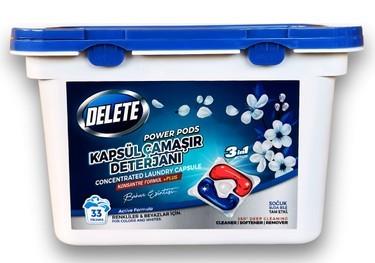 Delete Kapsül Çamaşır Deterjanı (33Yıkama)