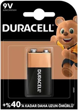 Duracell Plus 9V Pil