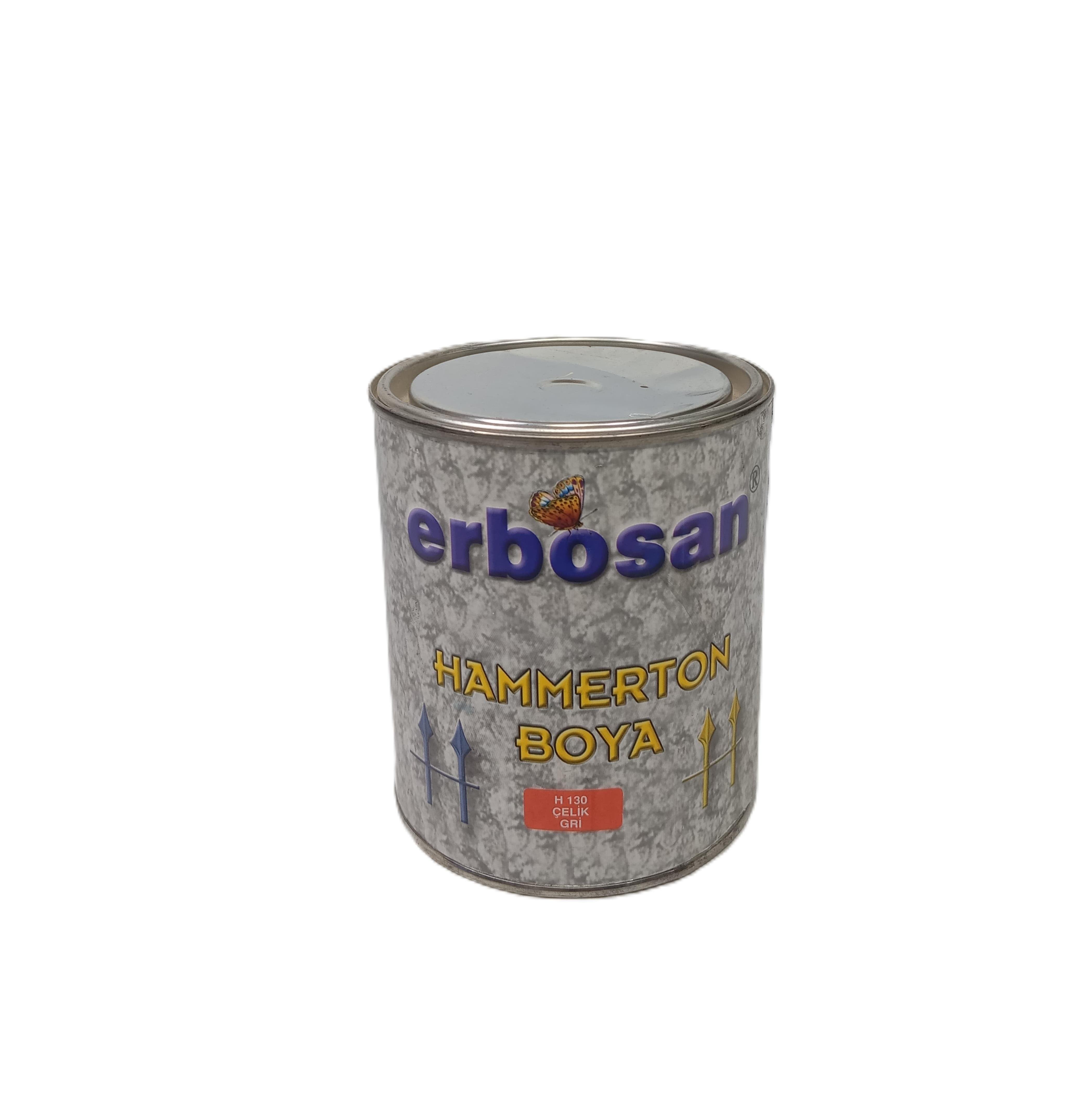 Erbosan Hammerton Boya 0.75Lt Çelik Gri