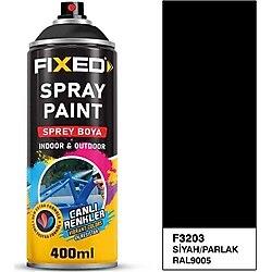 Fixed Sprey Boya 400Ml Parlak Siyah (F-3203)