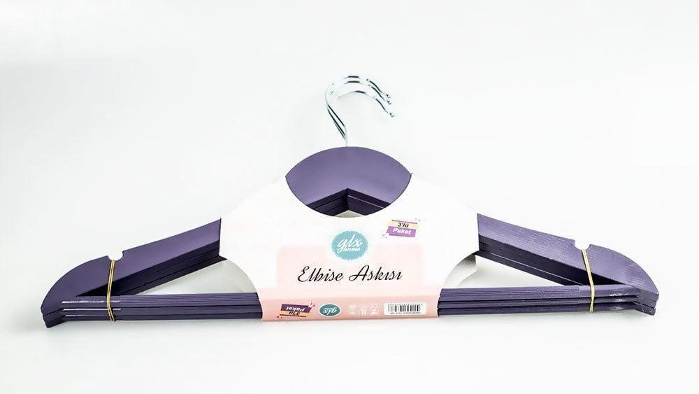 GLX HOME 3LÜ LÜX ELBİSE ASKI (8105)GLX-100