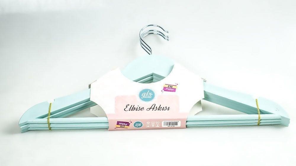 GLX HOME 3LÜ LÜX ELBİSE ASKI (8105)GLX-100