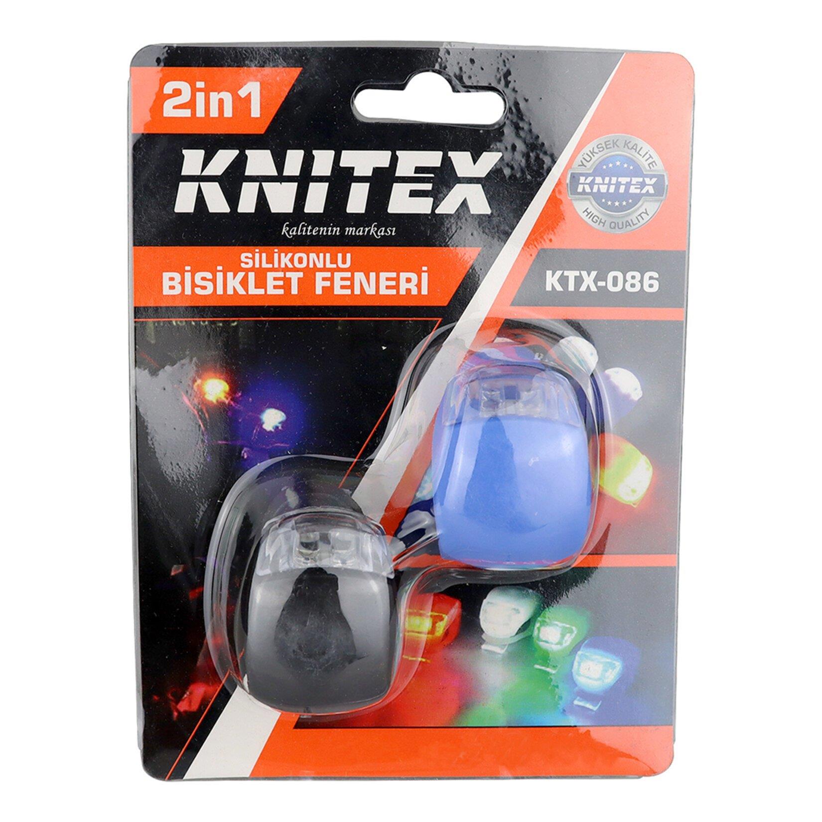 Knıtex 2Li Bisiklet Feneri Silikonlu (Hakan-522)