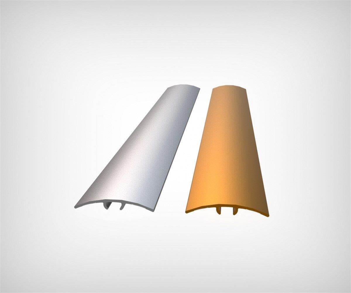 LAMİNAT GEÇİŞ PROFİLİ (2.70MT) SARI-GRİ (BOY)