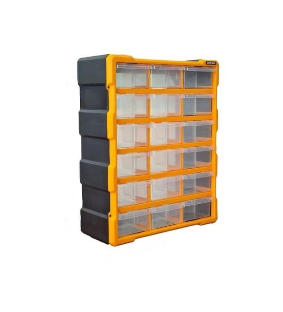 Monoblock 18Li Plastik Çekmeceli Kutu (Asr-6002)