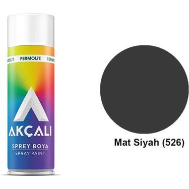 Permolit Akçalı Sprey Boya Mat Siyah 400Ml (526)