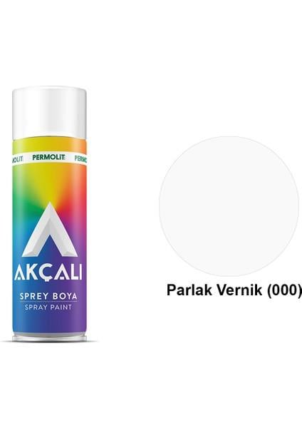 Permolit Akçalı Sprey Boya Par.Vernik 400Ml (000)