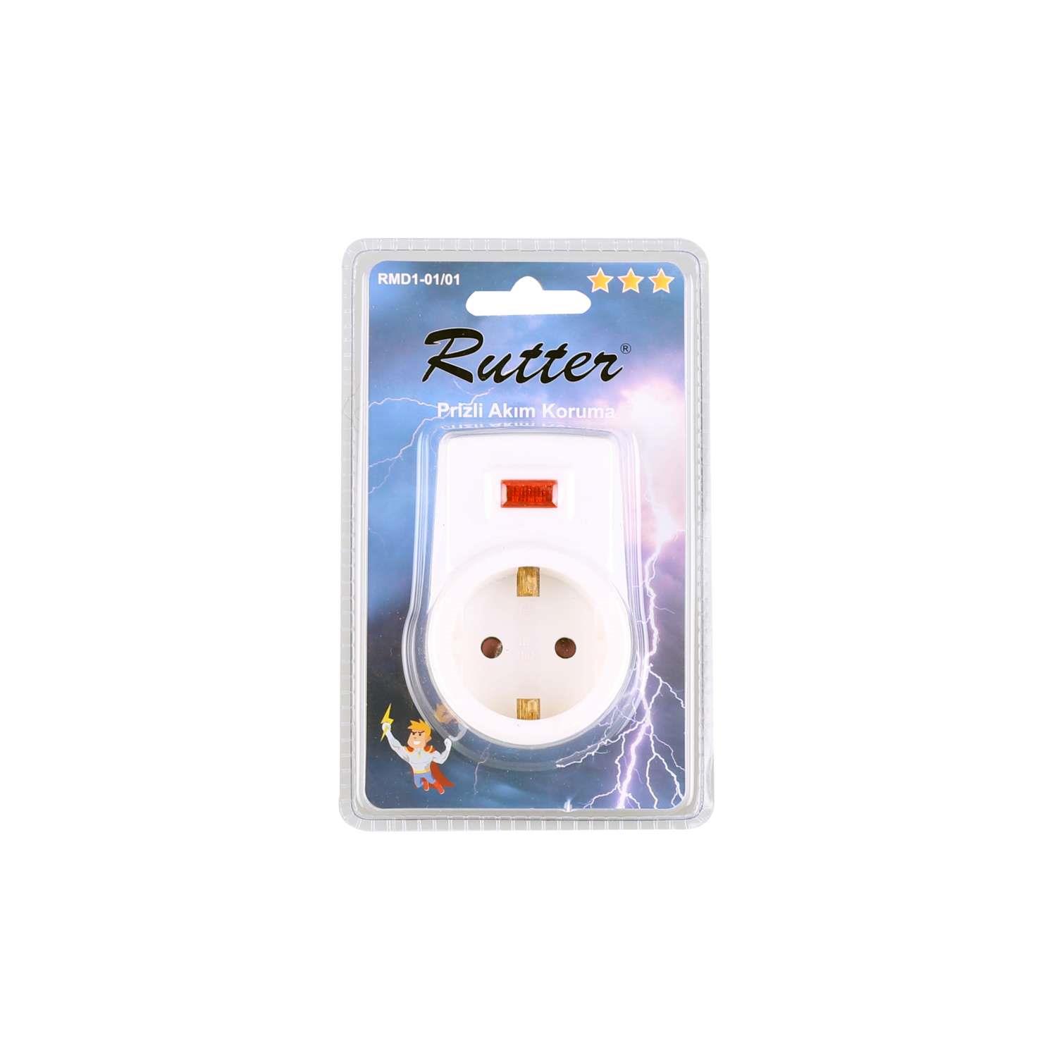 Rutter Tekli Akım Korumalı Priz (Rmd1-01/01)