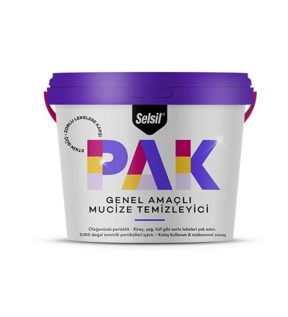 SELSİL PAK GENEL TEMİZLEYİCİ 500GR FIXED
