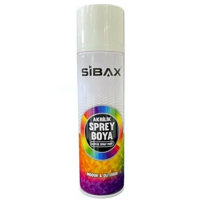 SİBAX BEYAZ SPREY BOYA 250ML (0304)