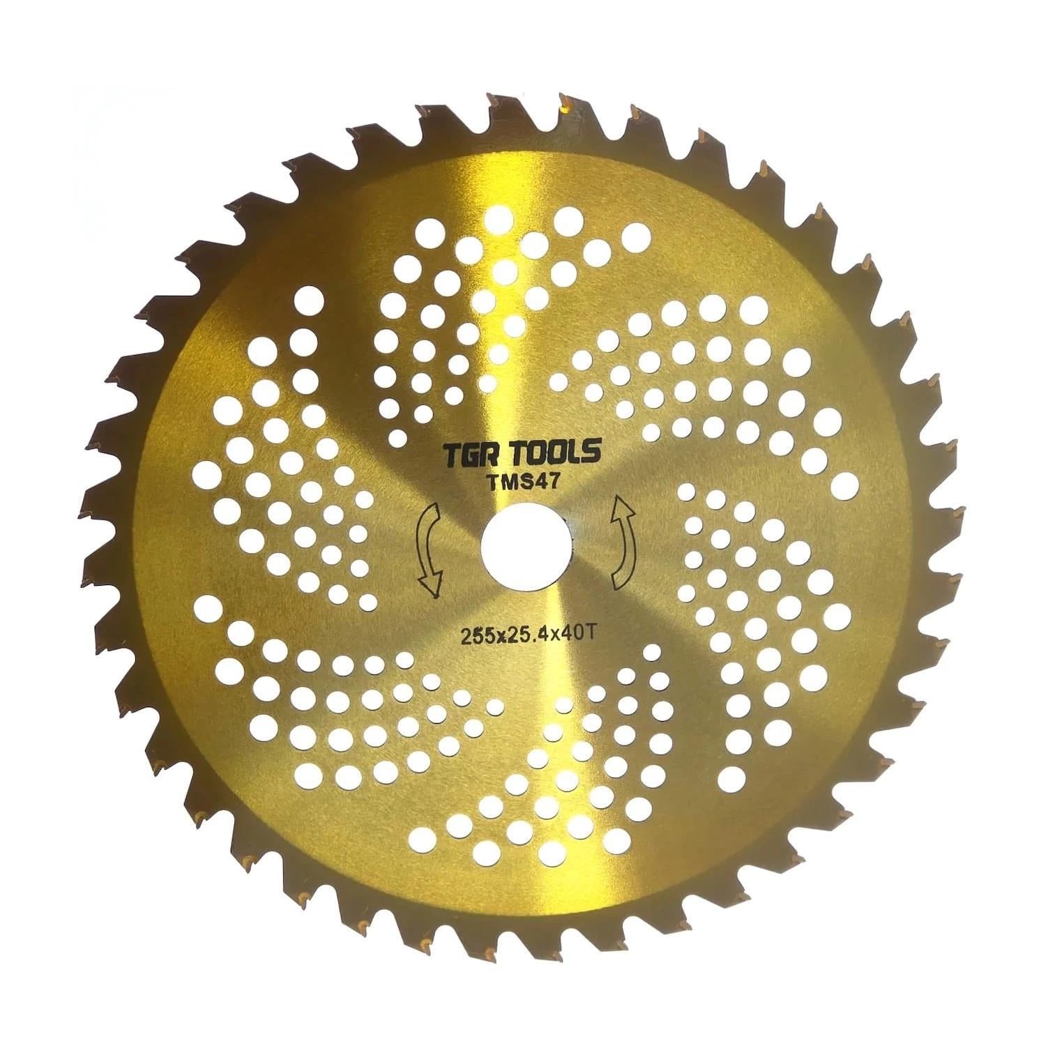 Tgr Tools Delikli Çim Testere 40T Sarı