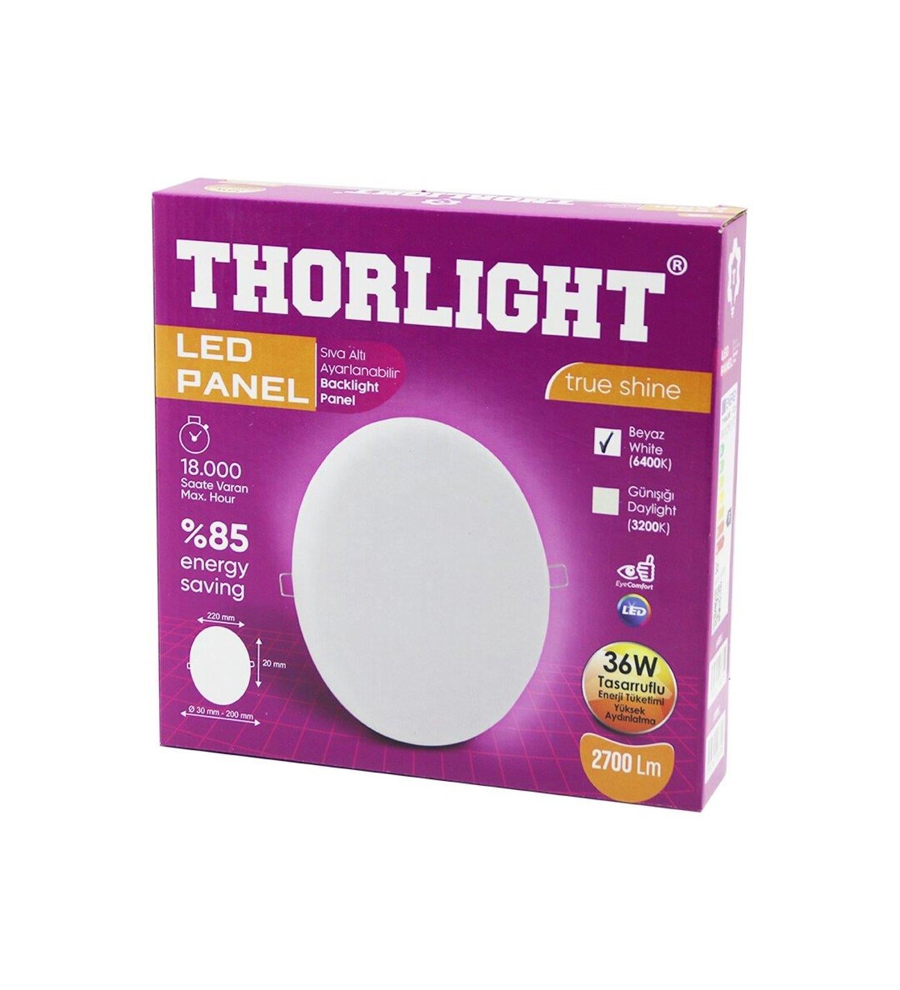 Thorlight Led Panel 36W