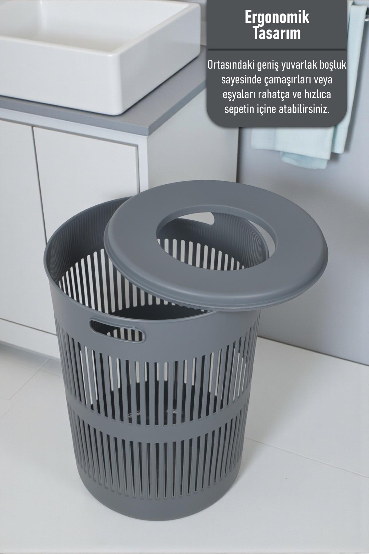 Tuffex Solara Kirli Çamaşır Sepeti (Tp-856)