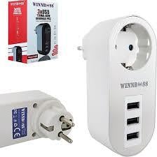 Winnboss 1Li Priz Usb Akım Korumalı (No:3400)