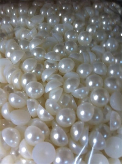 Yarım inci beyaz 8mm(500gr)