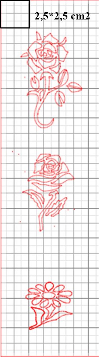 Kumlama Şabl. 3 Çiçek